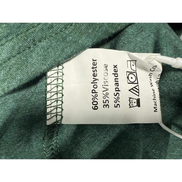 NWT Halara Deep V Neck Sleeveless High Low Crossover Hem Midi Casual Dress - XL - Picture 7 of 12